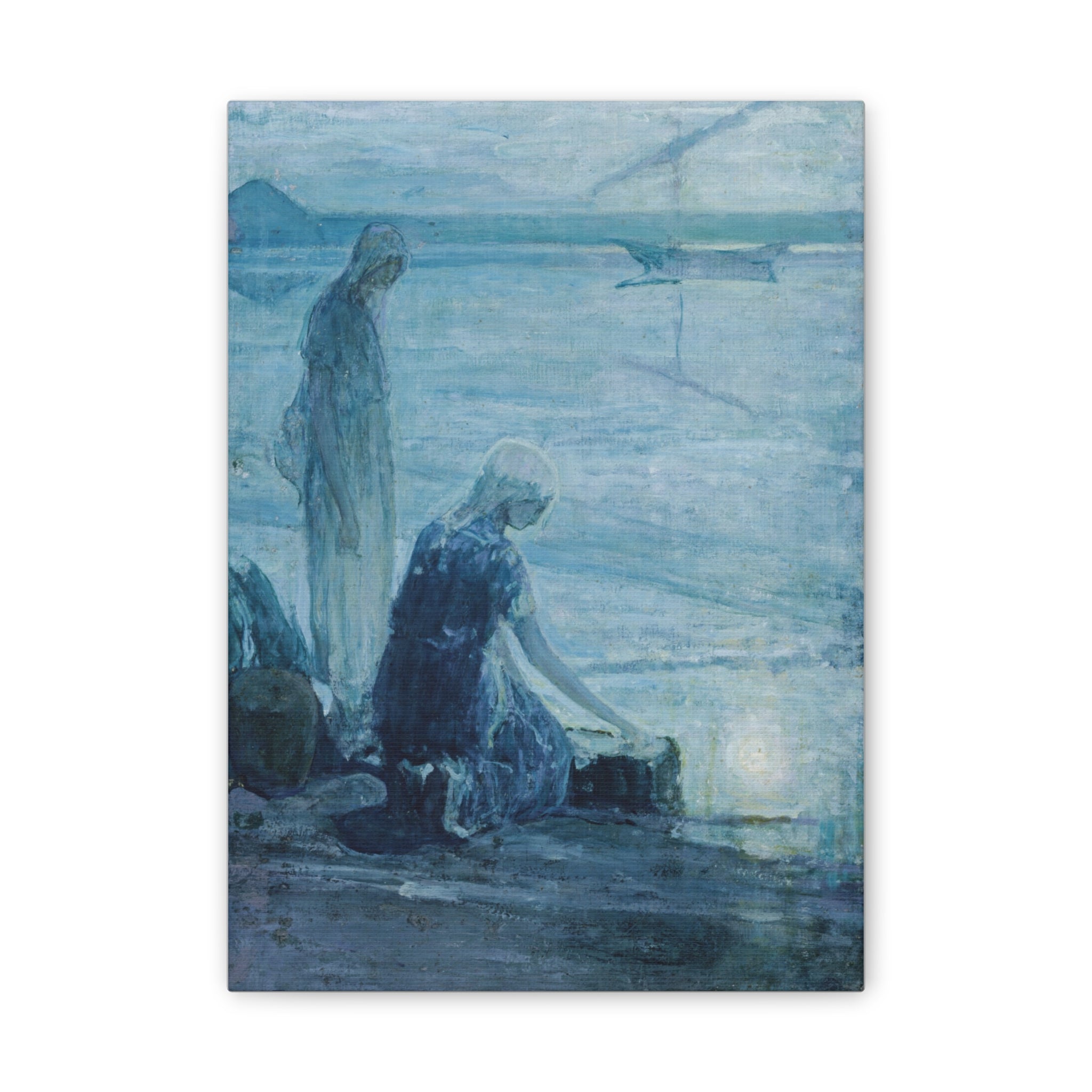 Moses in the Bullrushes - Henry Ossawa Tanner (10x14 inch Canvas)